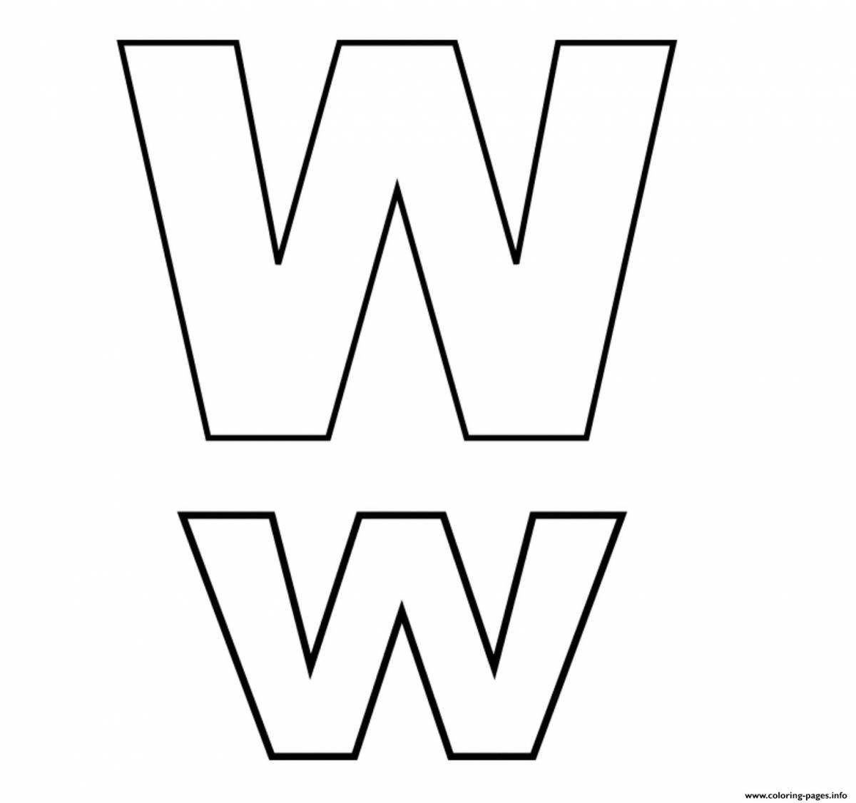 Colorful coloring page w