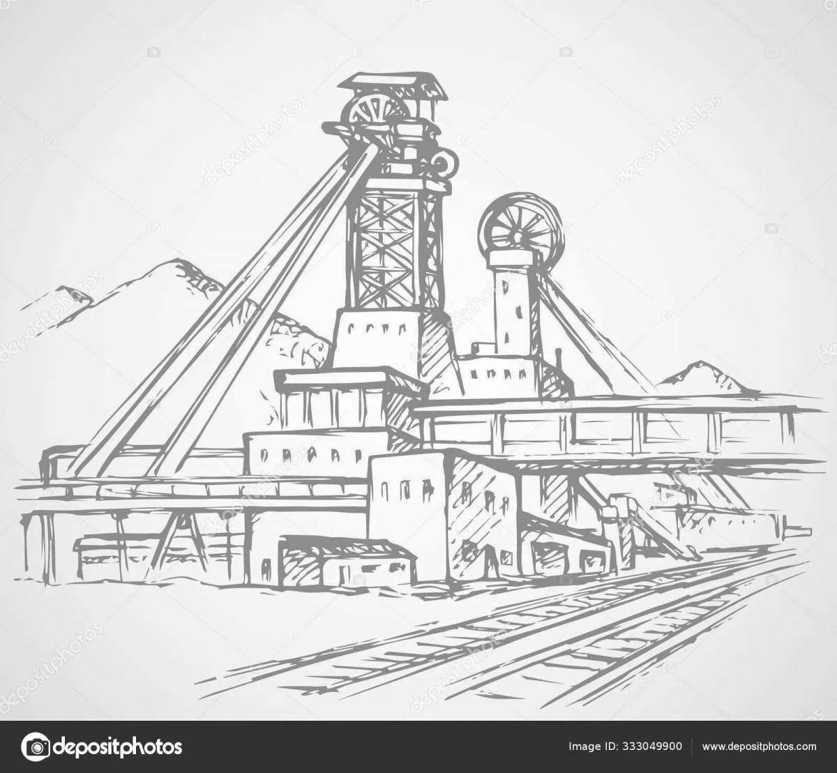 Раскраска Великая раскраска страница майн