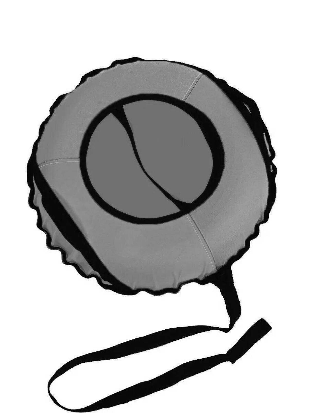 Radiant tube coloring page