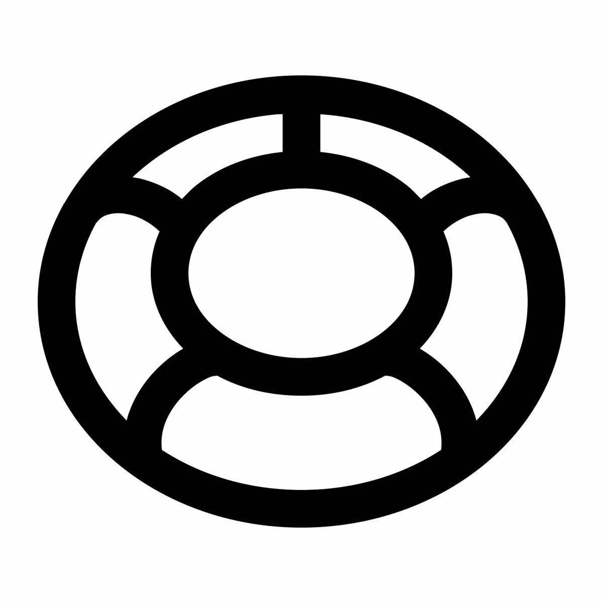 Coloring book charming pipe