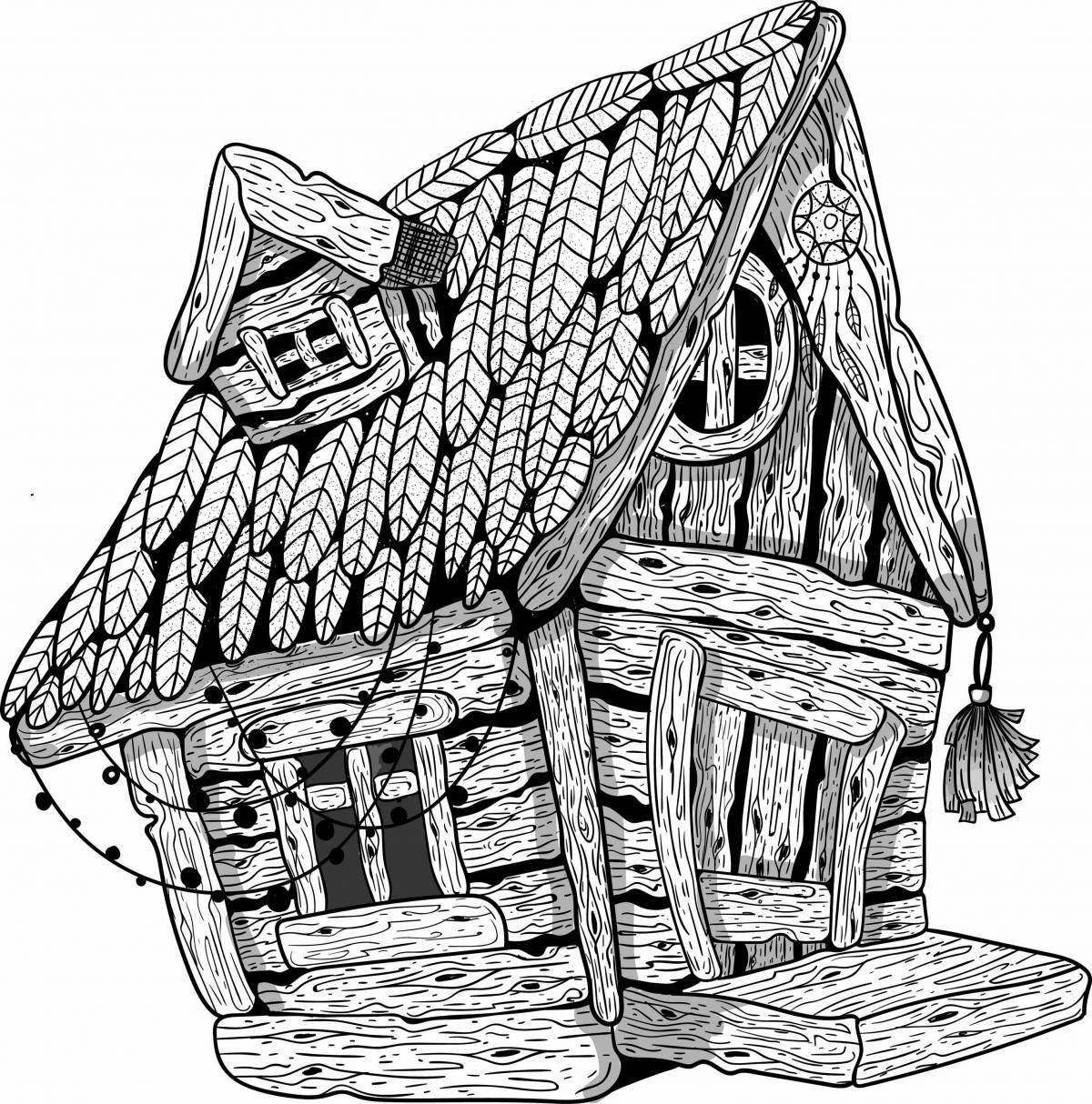 Coloring hut for games