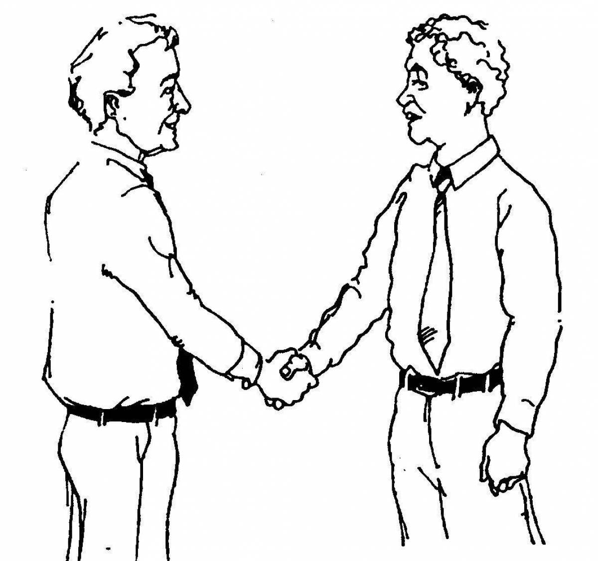 Glorious Greetings coloring page