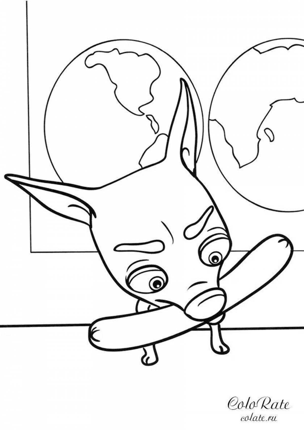 Great pliers coloring page