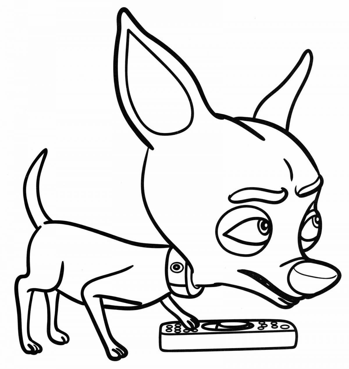 Regal wire cutter coloring page
