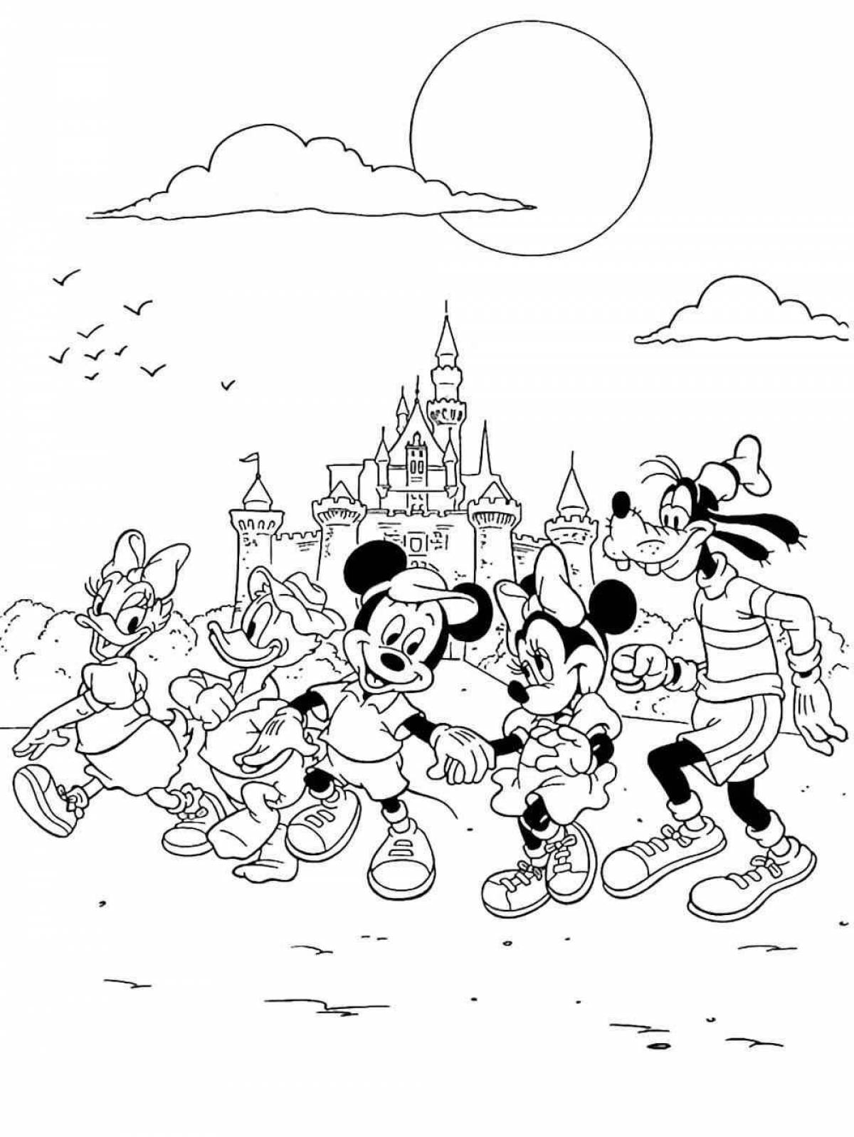 Disneyland coloring book