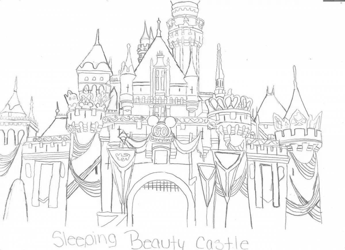 Fun disneyland coloring book