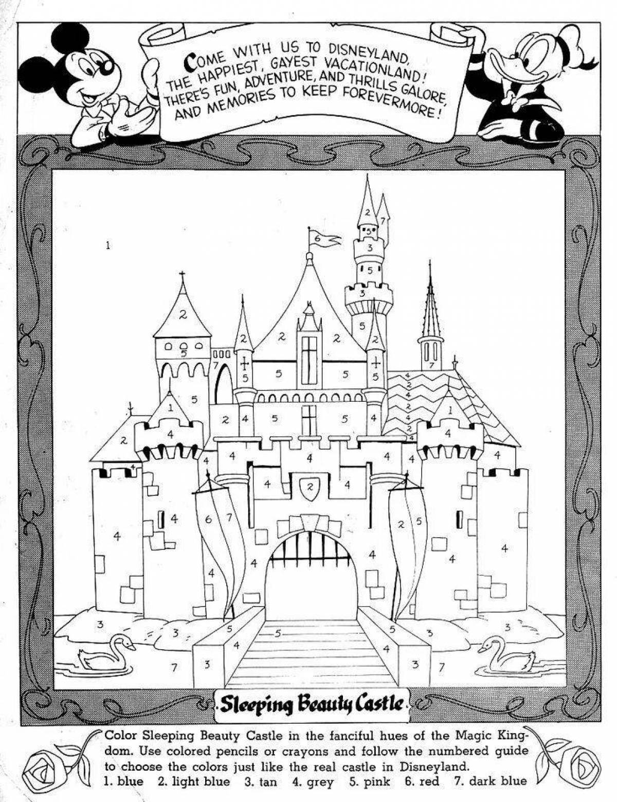 Great disneyland coloring book