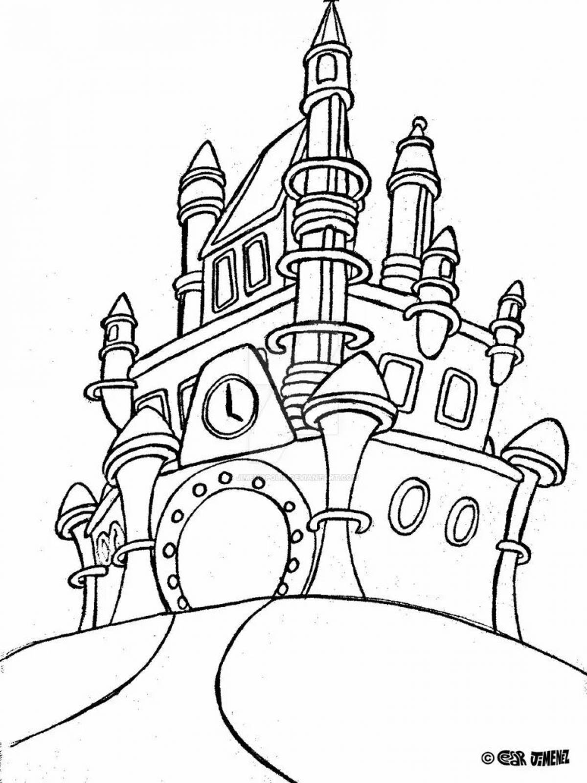 Coloring exotic disneyland