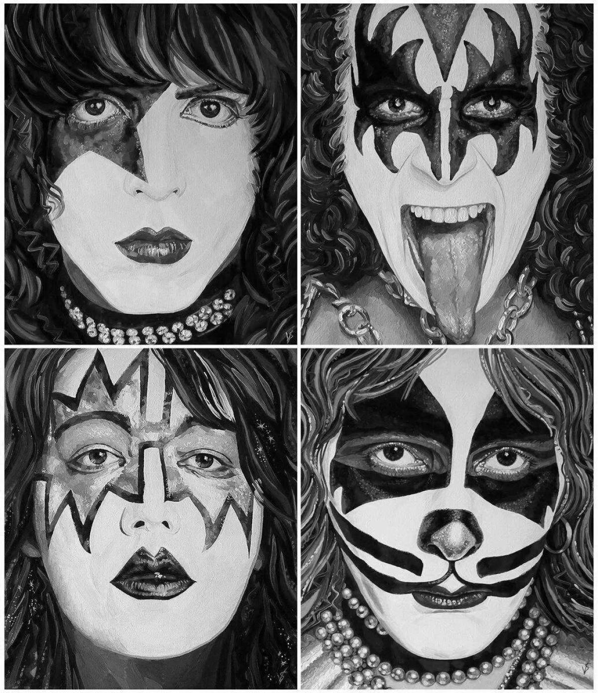 Photo Sky coloring kiss