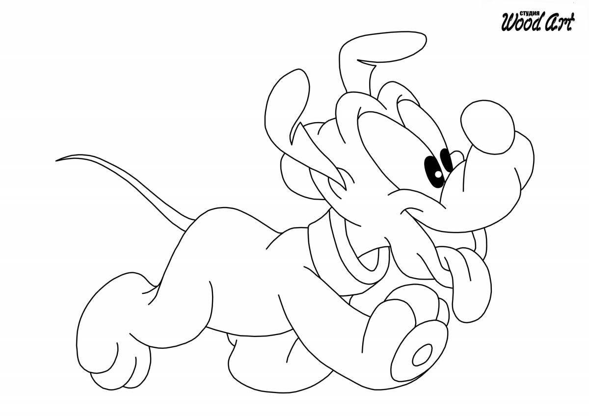 Pluto bold coloring