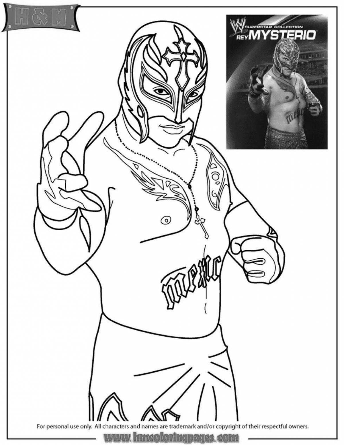 Edge coloring. Рей Мистерио рестлеры. Реслинг Рей Мистерио. Раскраска Рей Мистерио. Rey Mysterio рисунок.