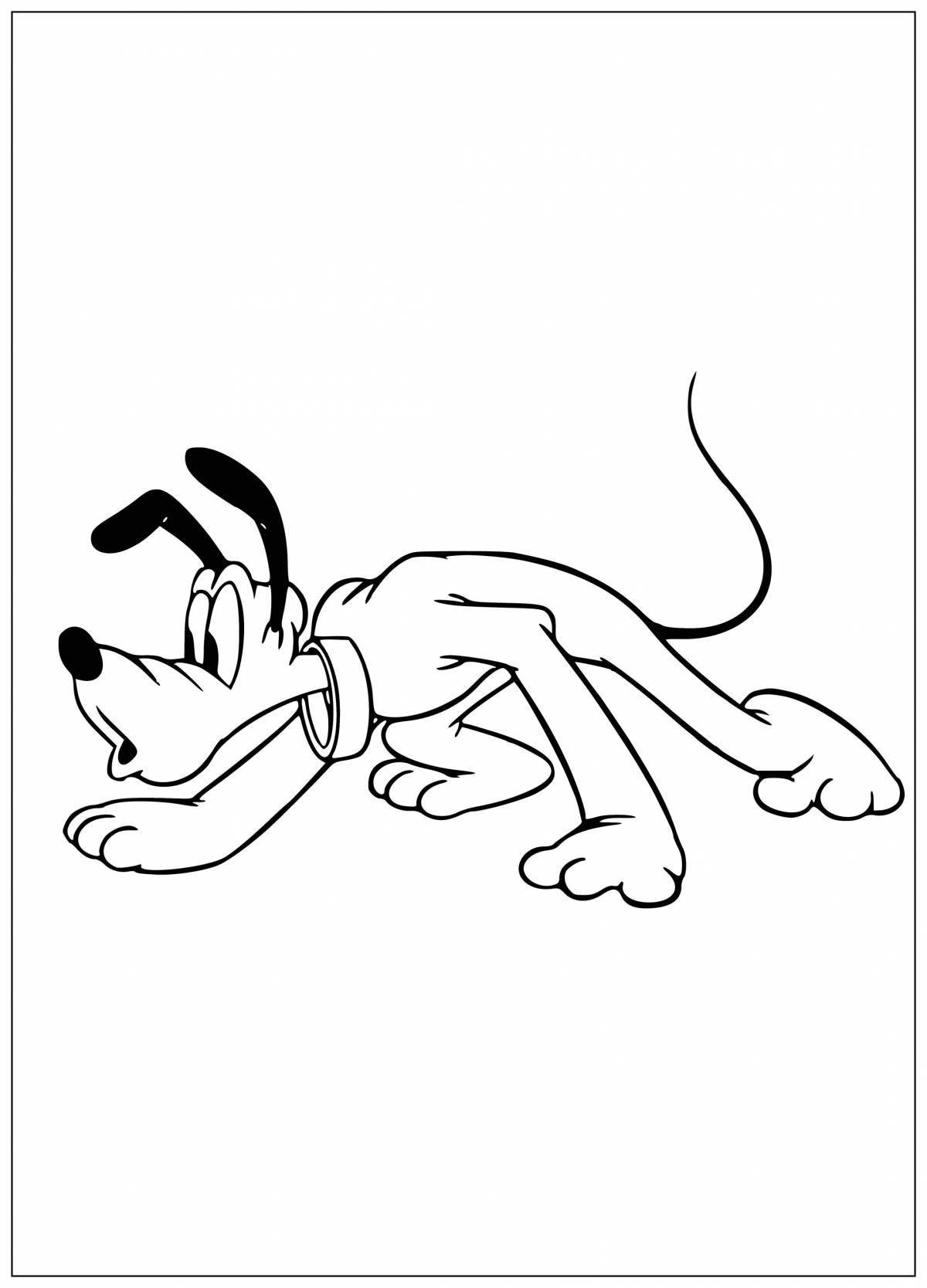 Exquisite pluto coloring book