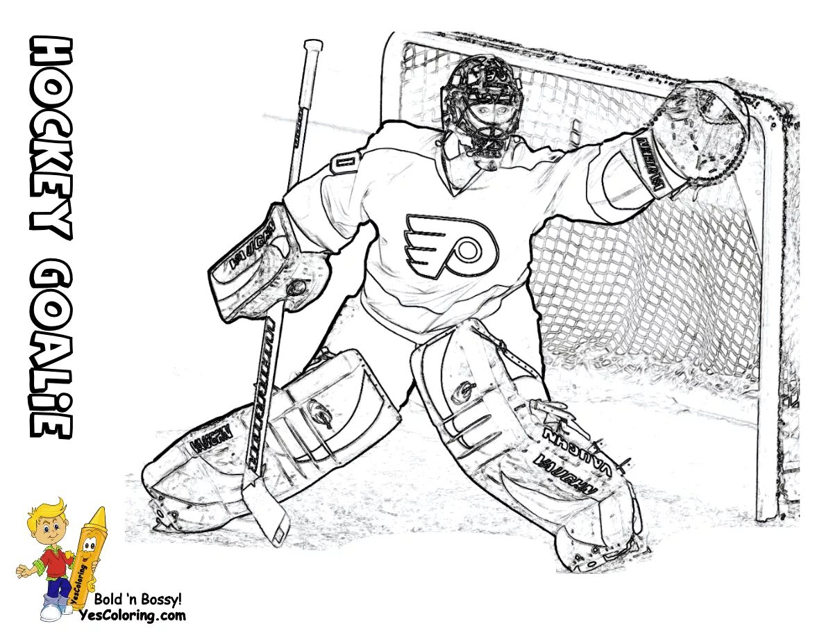 Glowing ovechkin coloring page