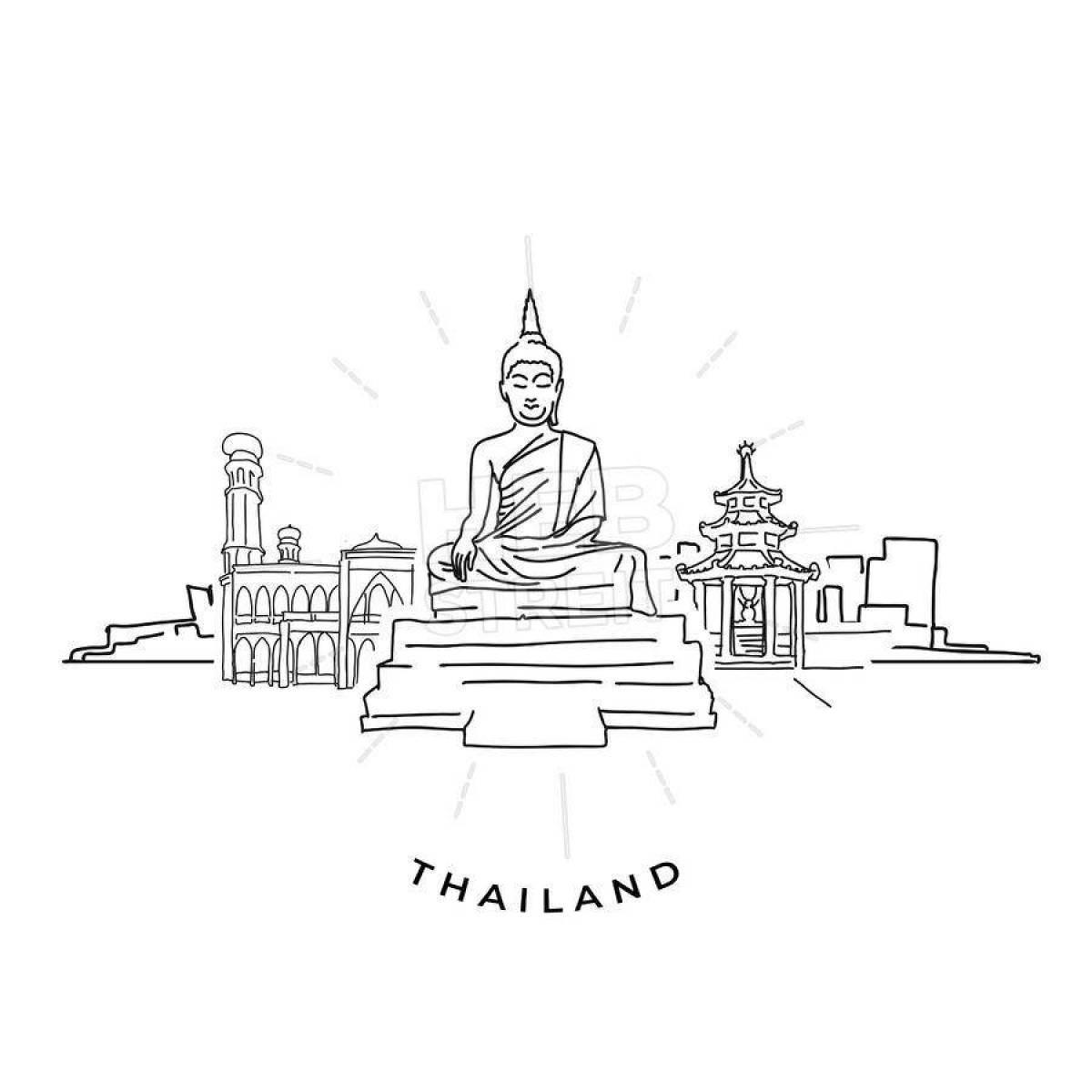 Тайланд рисунок