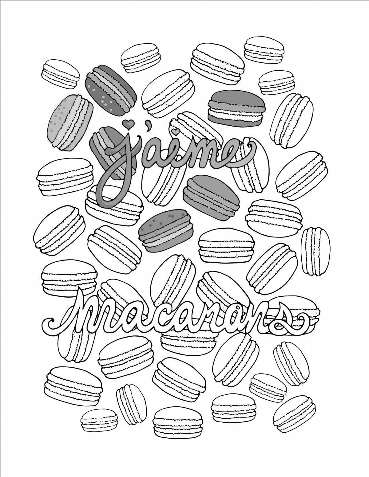 Coloring page delicious pasta