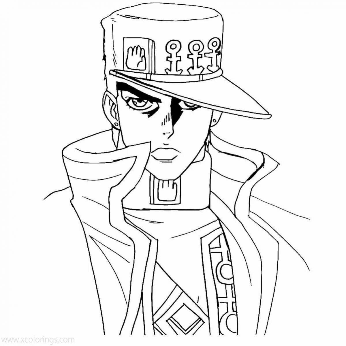 Jojo fun coloring book