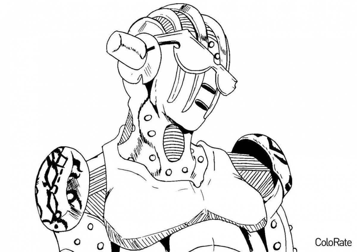 Jojo's gorgeous coloring book