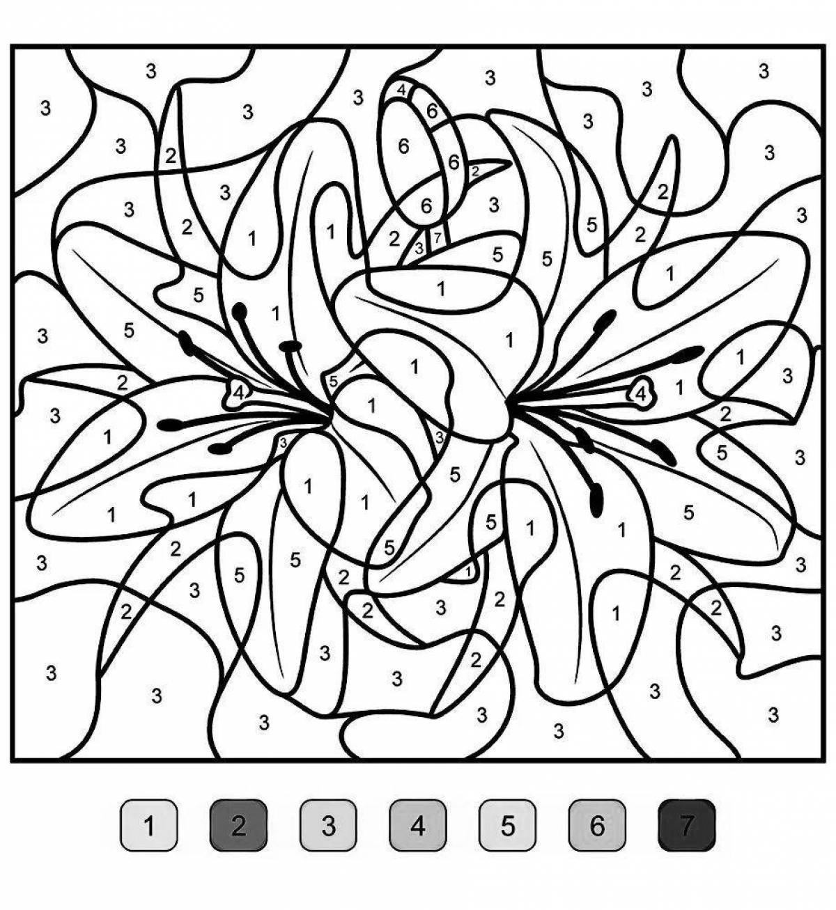 Cute colortronic coloring book