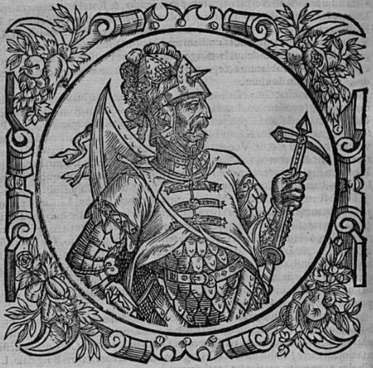 Раскраска Раскраска радостный рюрик