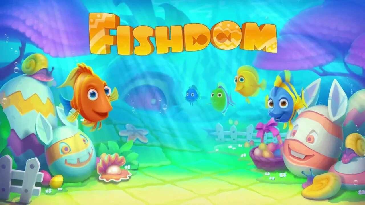 Смешная раскраска fishdom