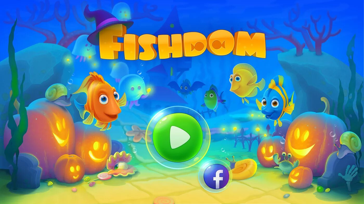 Приглашающая раскраска fishdom