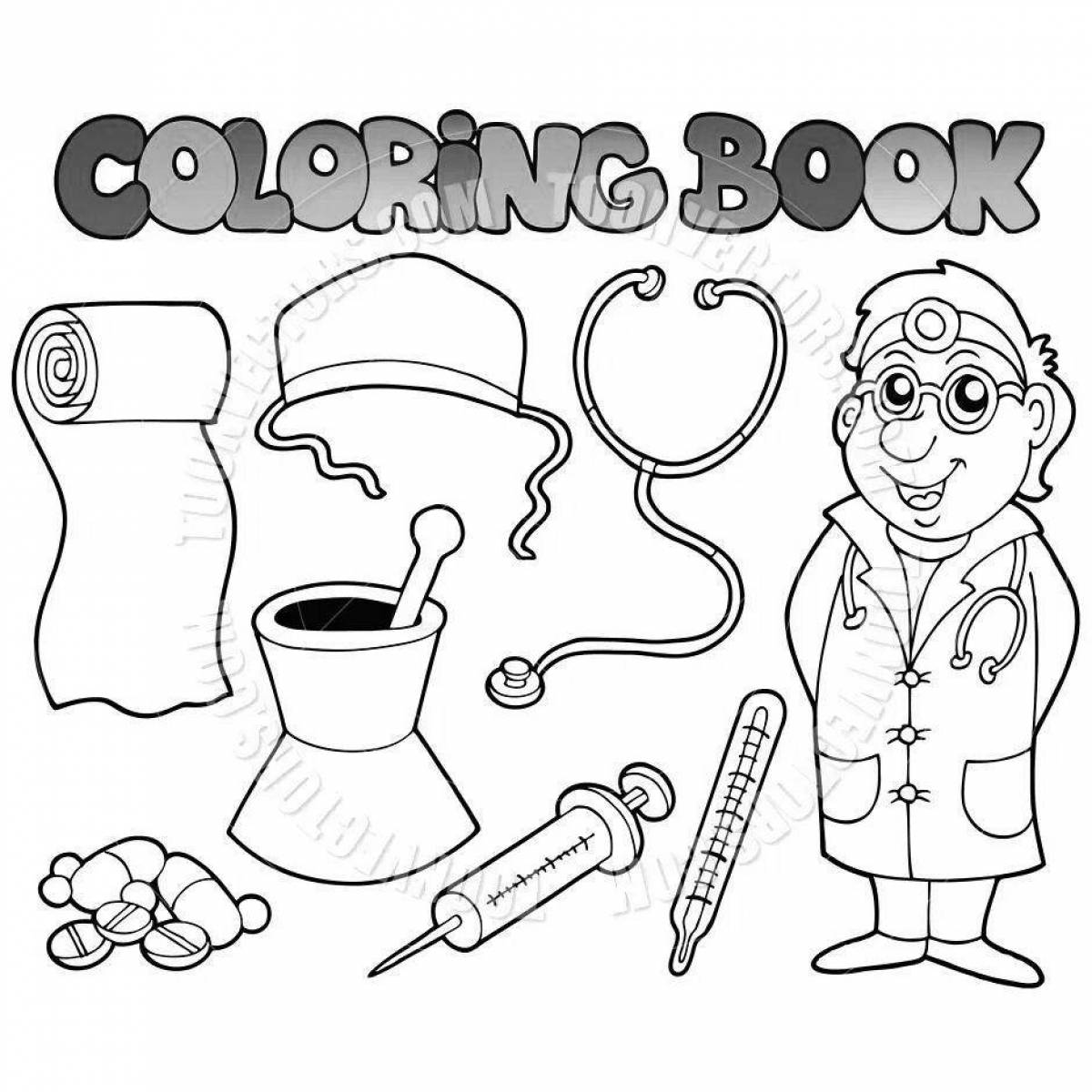 Coloring page charming laura
