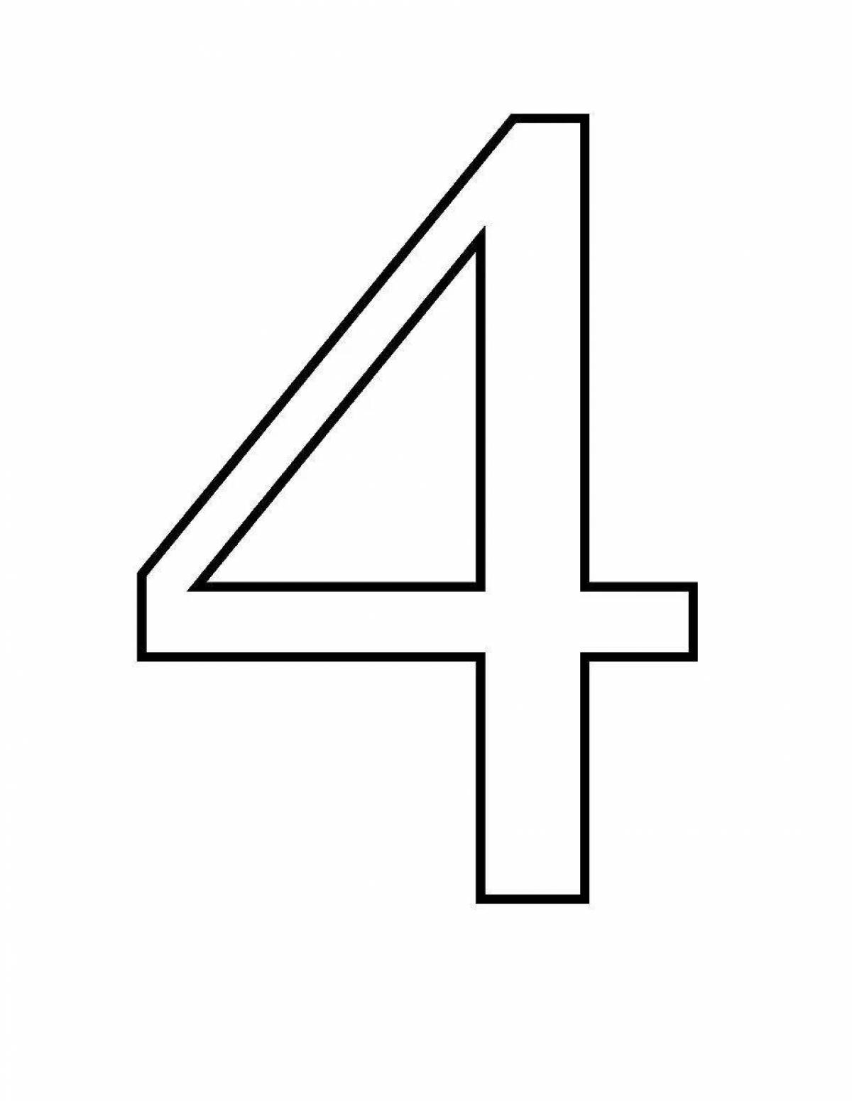 Fun coloring page four