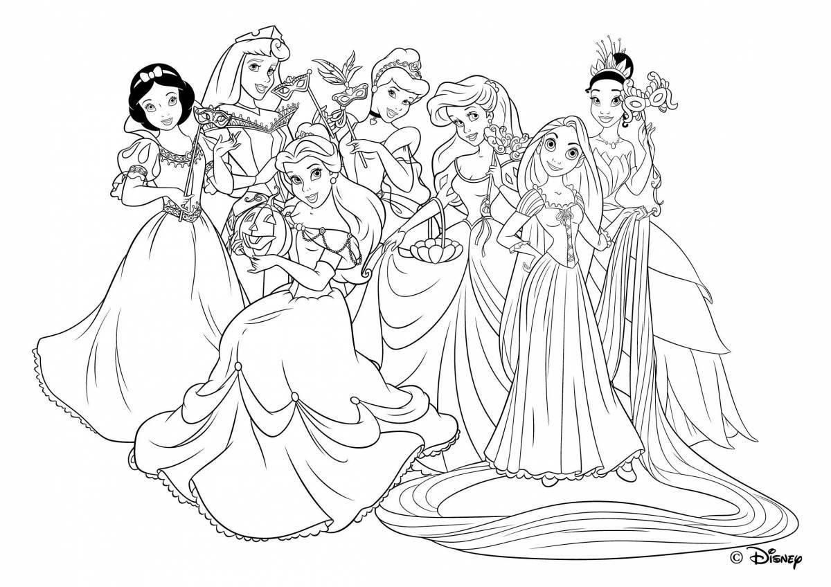 Awesome disney coloring book