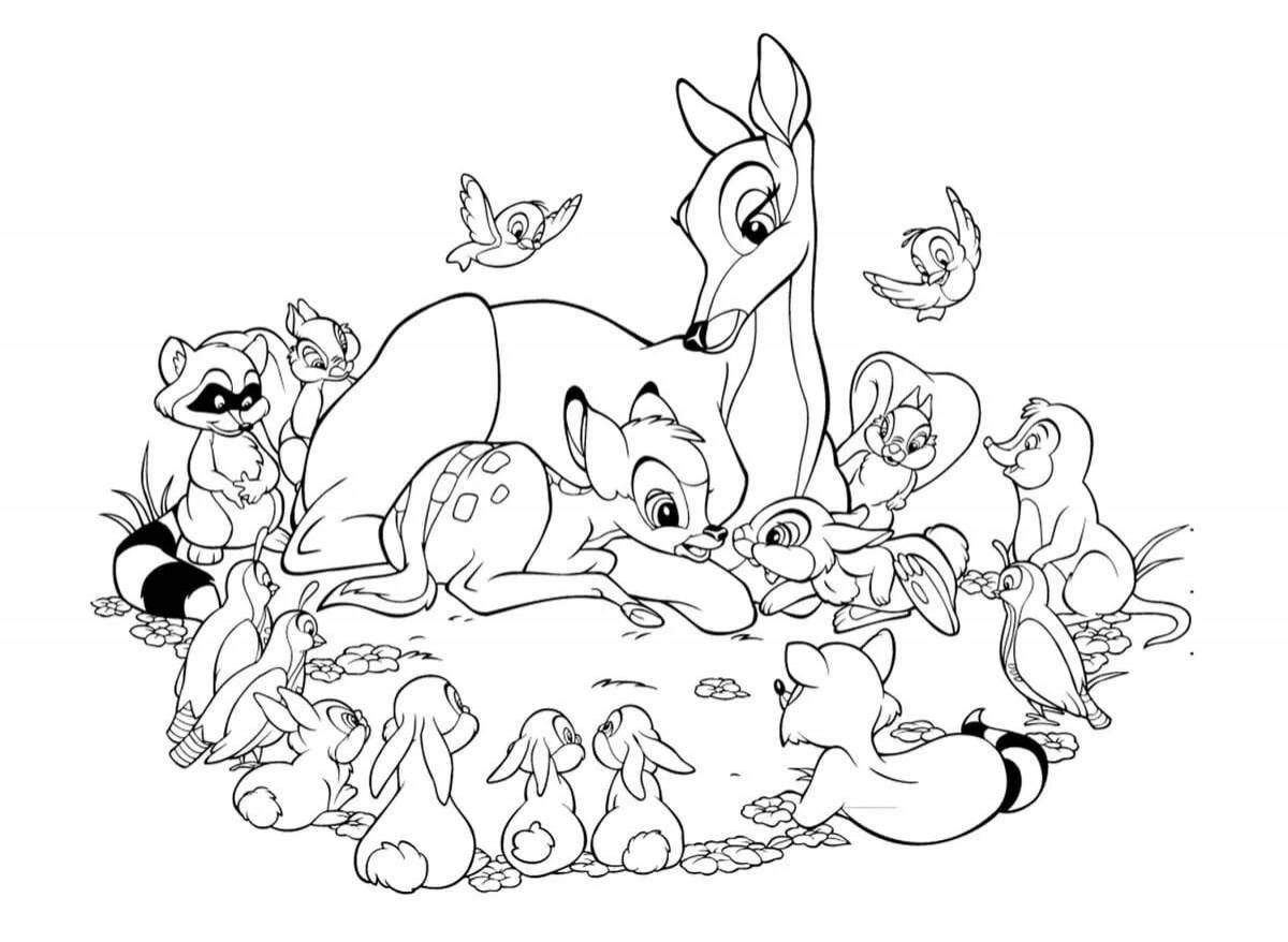Disney live coloring page