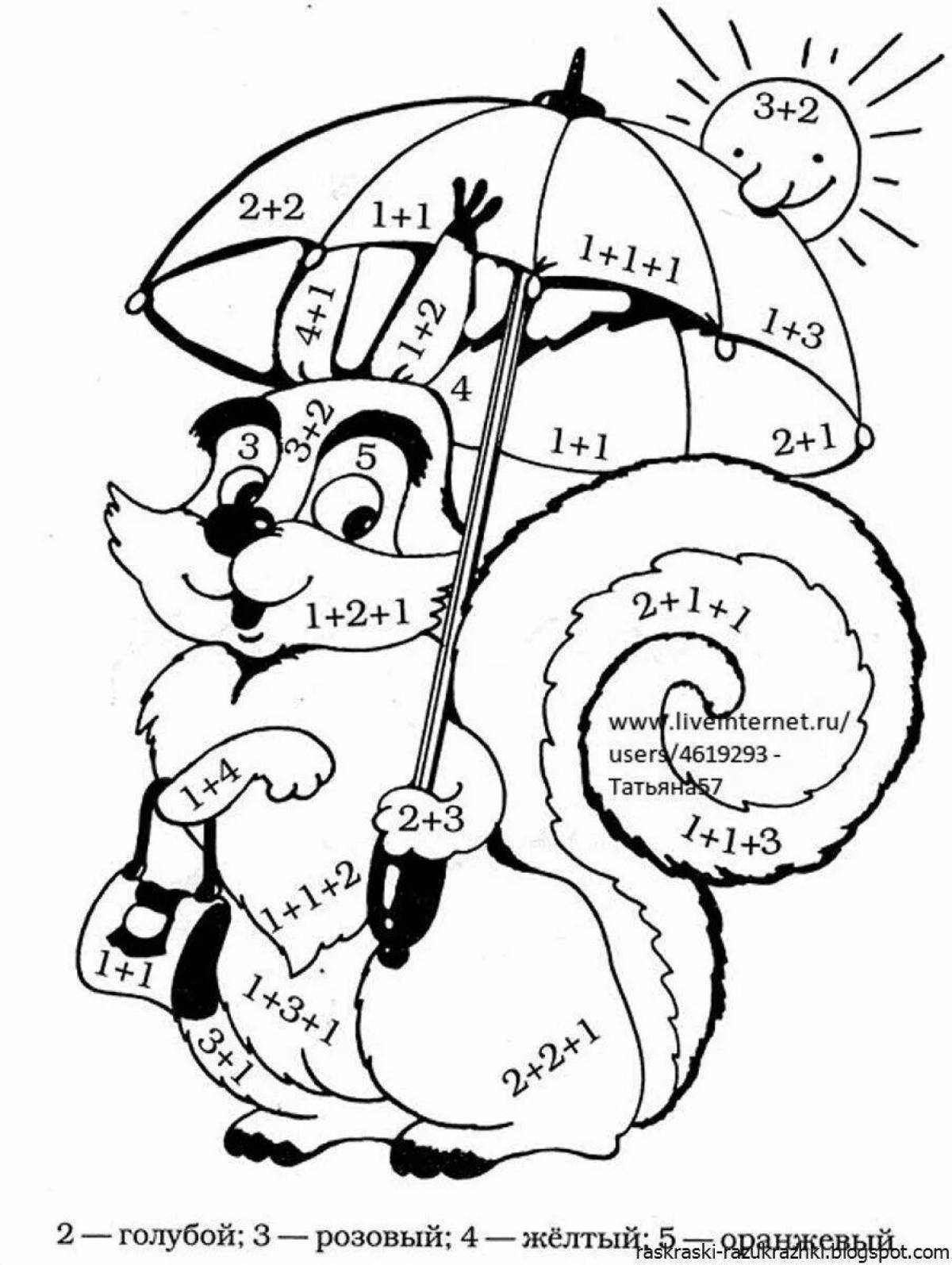 Innovative math coloring