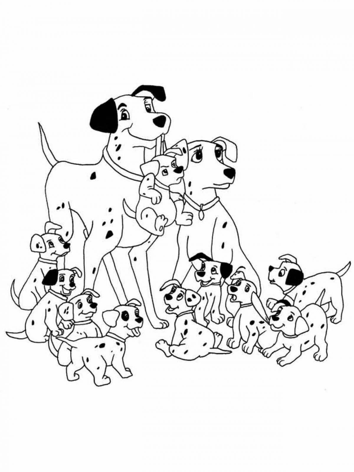 Playful coloring page 101