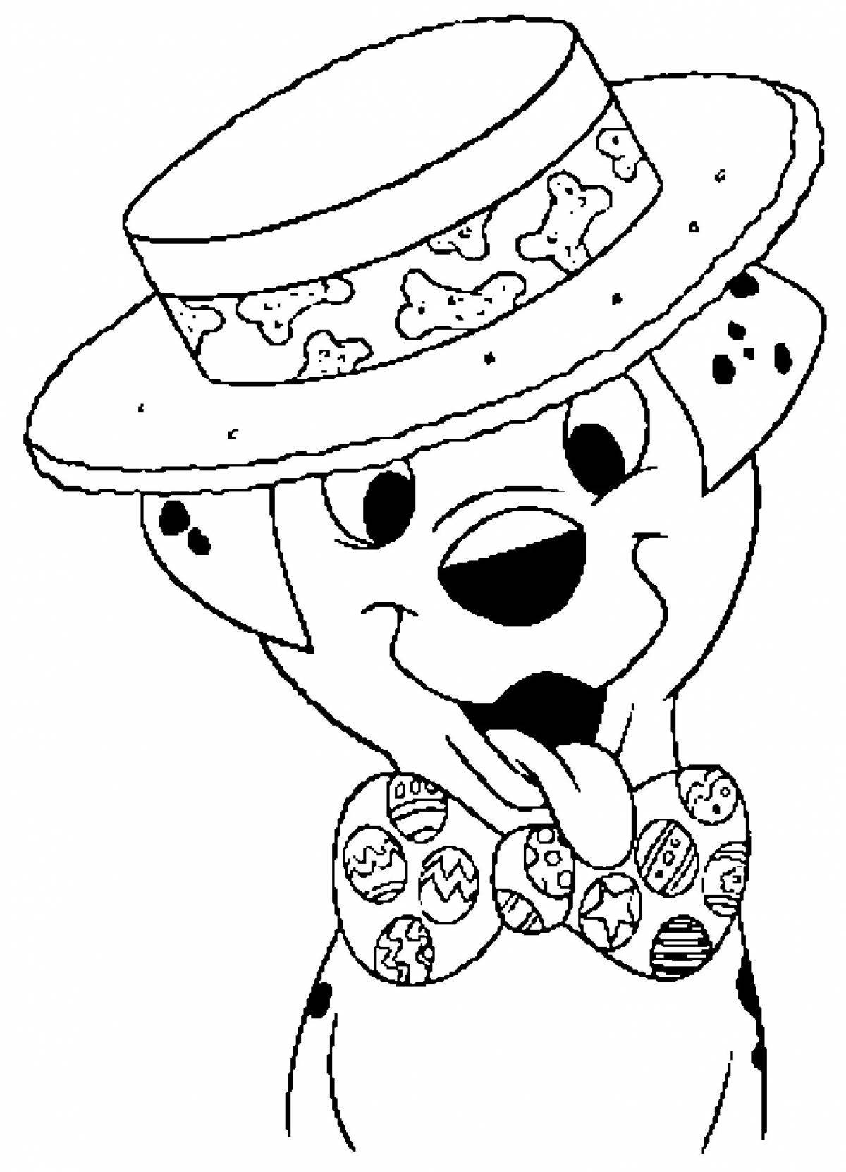 Delightful coloring page 101
