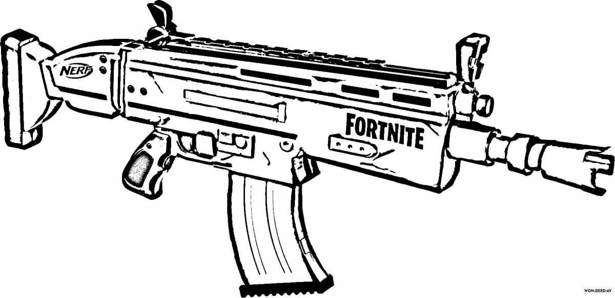 Extraordinary nerf coloring pages