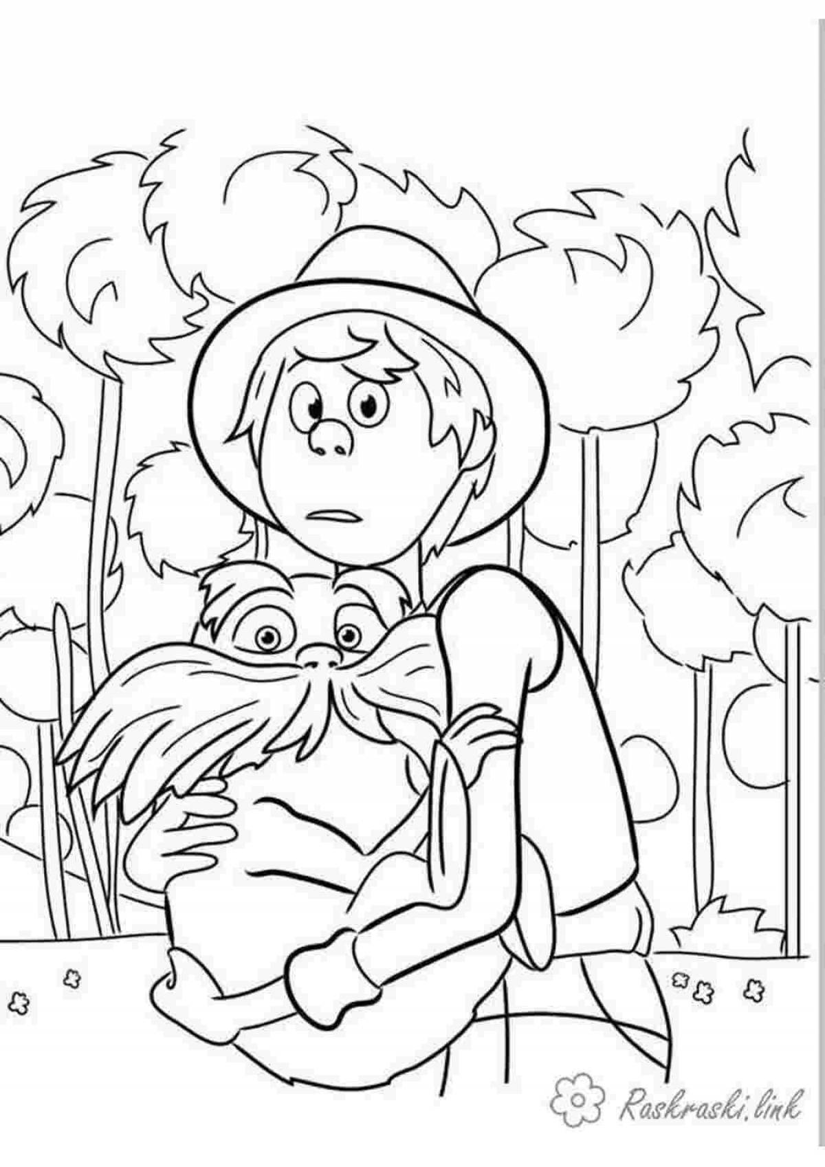 Photo Dangerous coloring