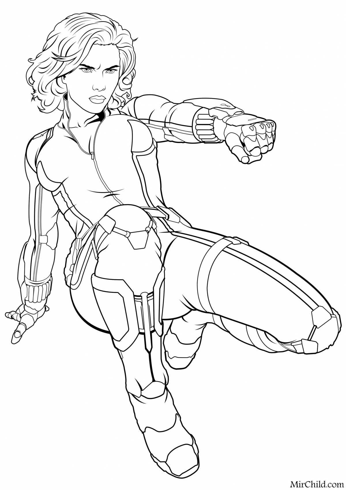 Photo Delightful coloring natasha