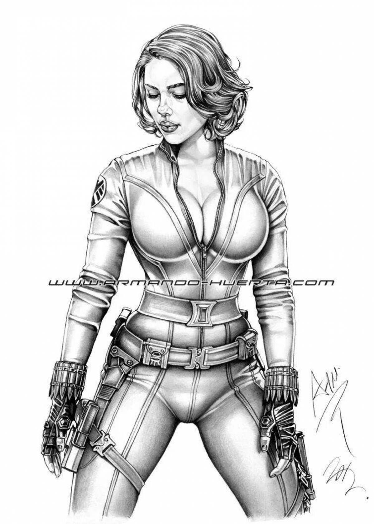 Photo Glorious coloring natasha