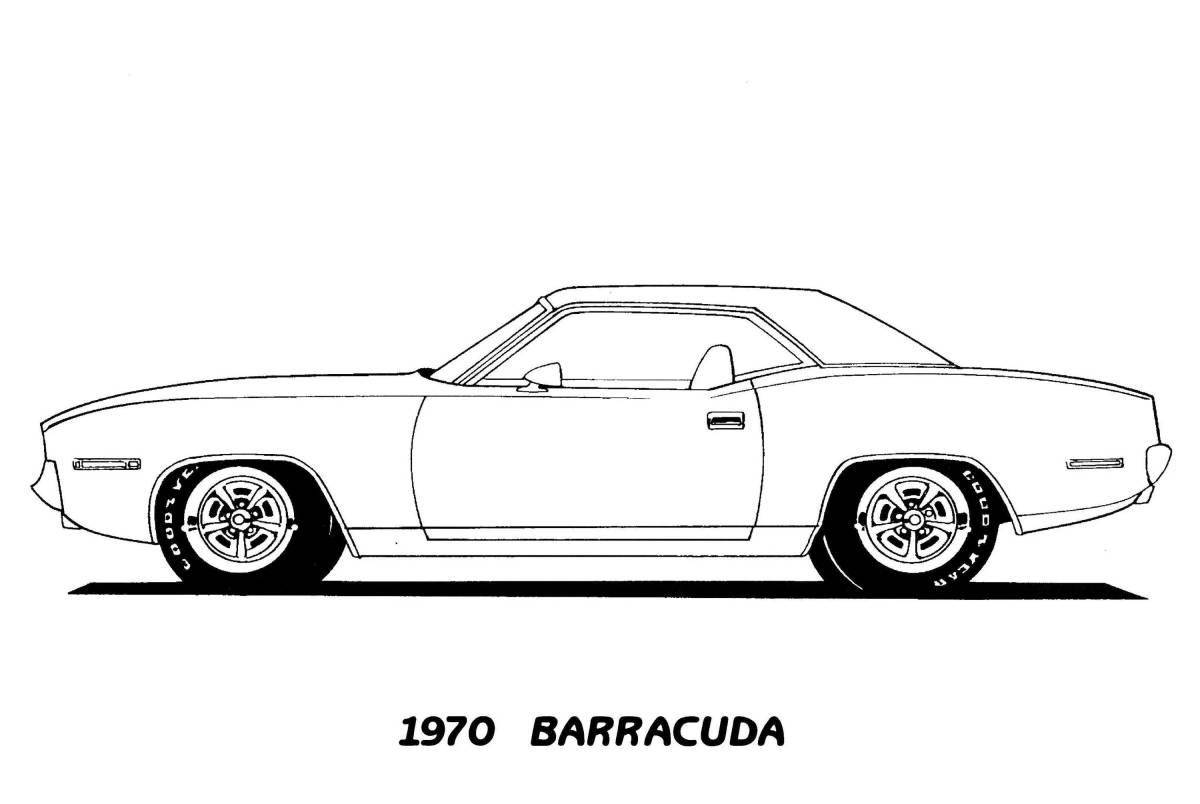 Dodge live coloring page