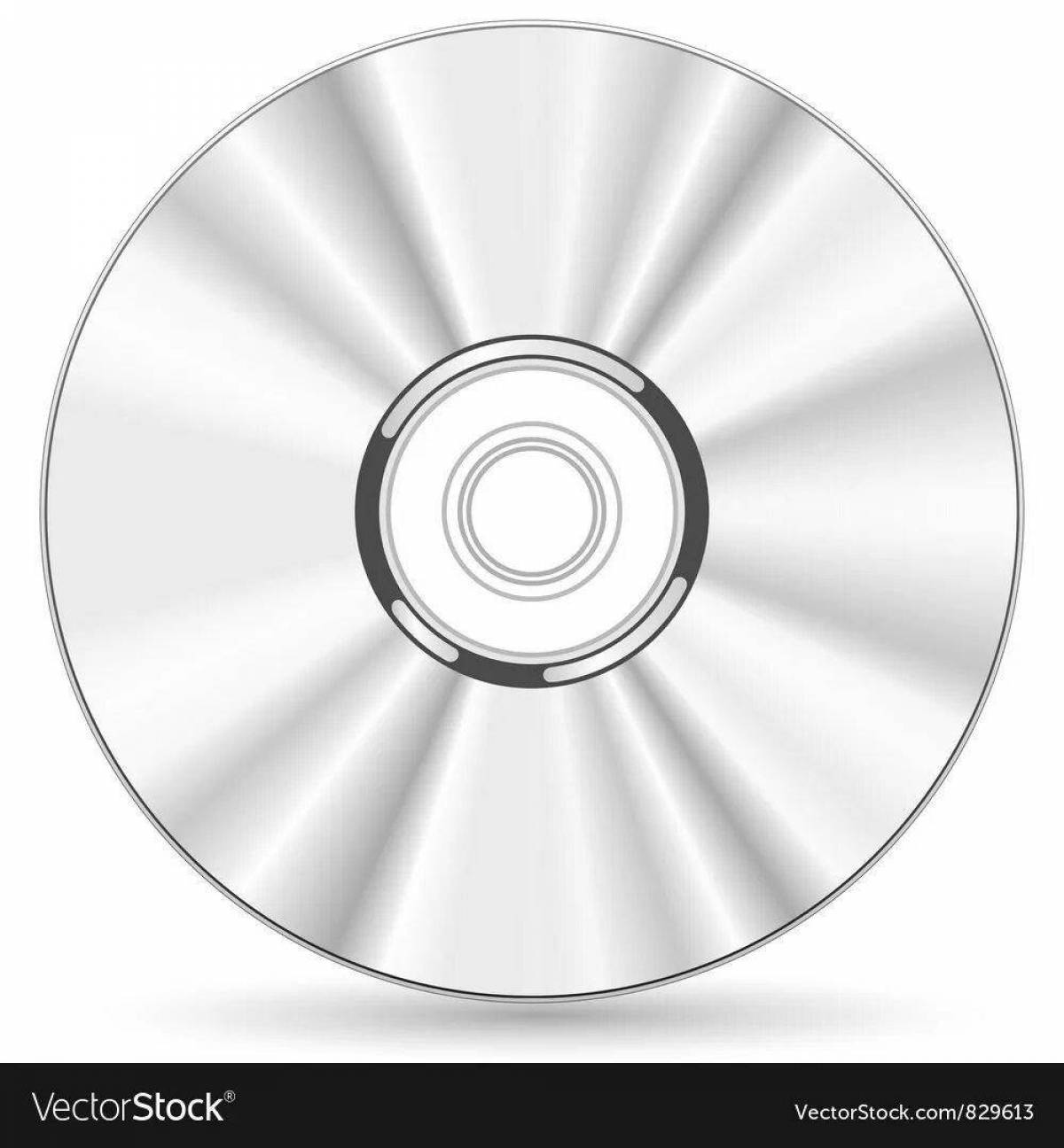 Attractive coloring dvd