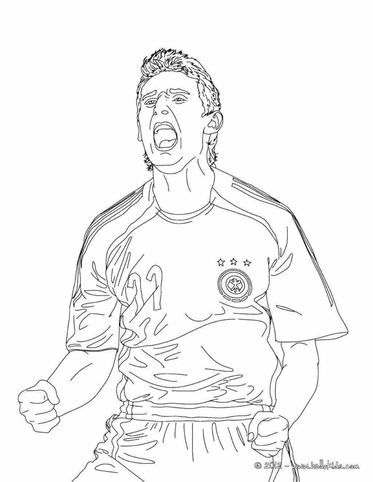 Lewandowski fun coloring