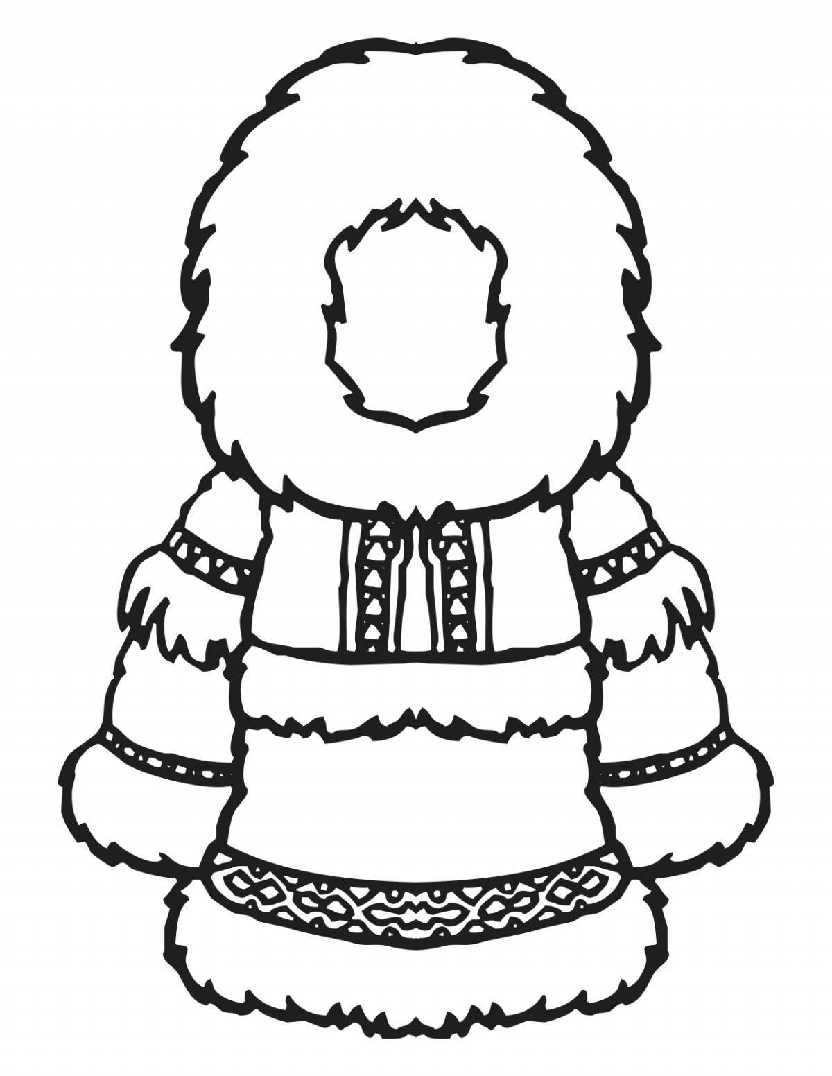Amazing Yakut coloring pages
