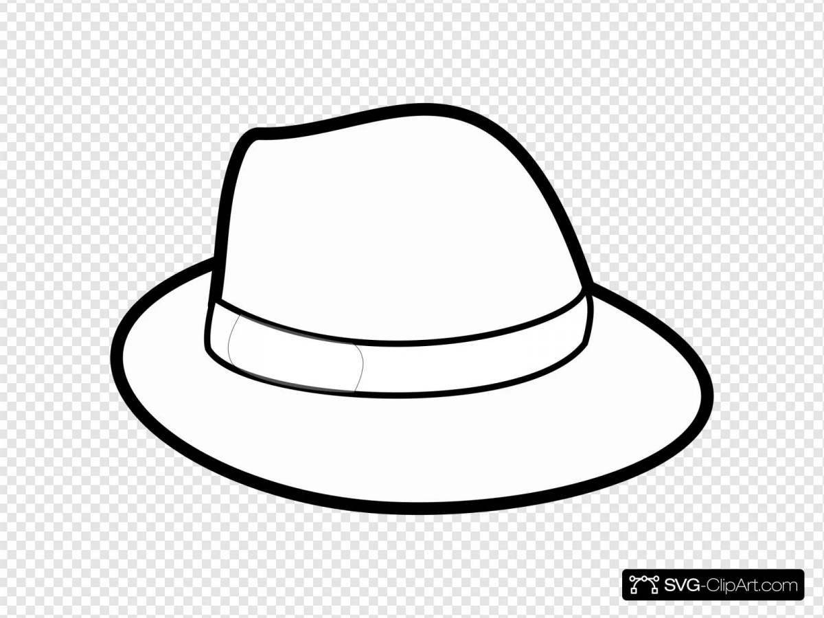 Раскраска Раскраска яркая панама