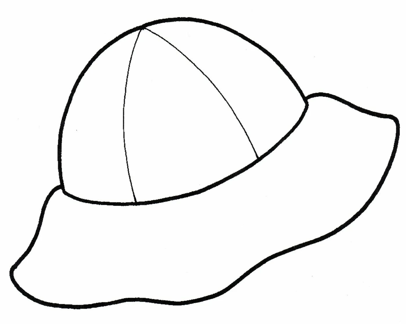 Раскраска Панамка #2