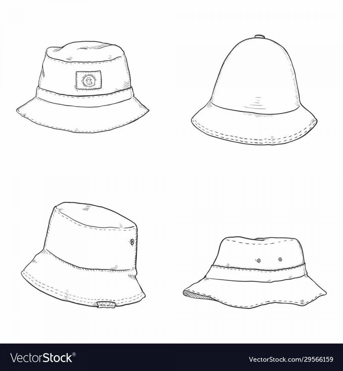 Раскраска Панамка #3