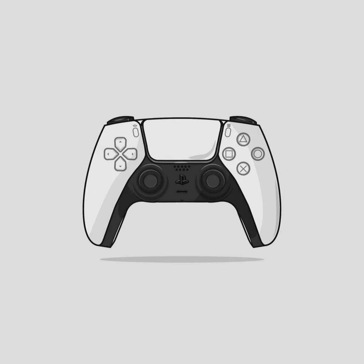 Раскраска Креативная раскраска ps5