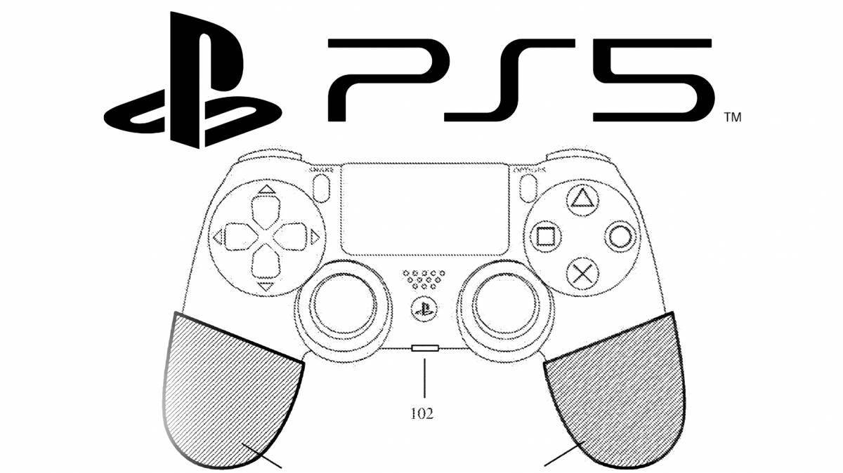 Раскраска Привлекательная раскраска ps5