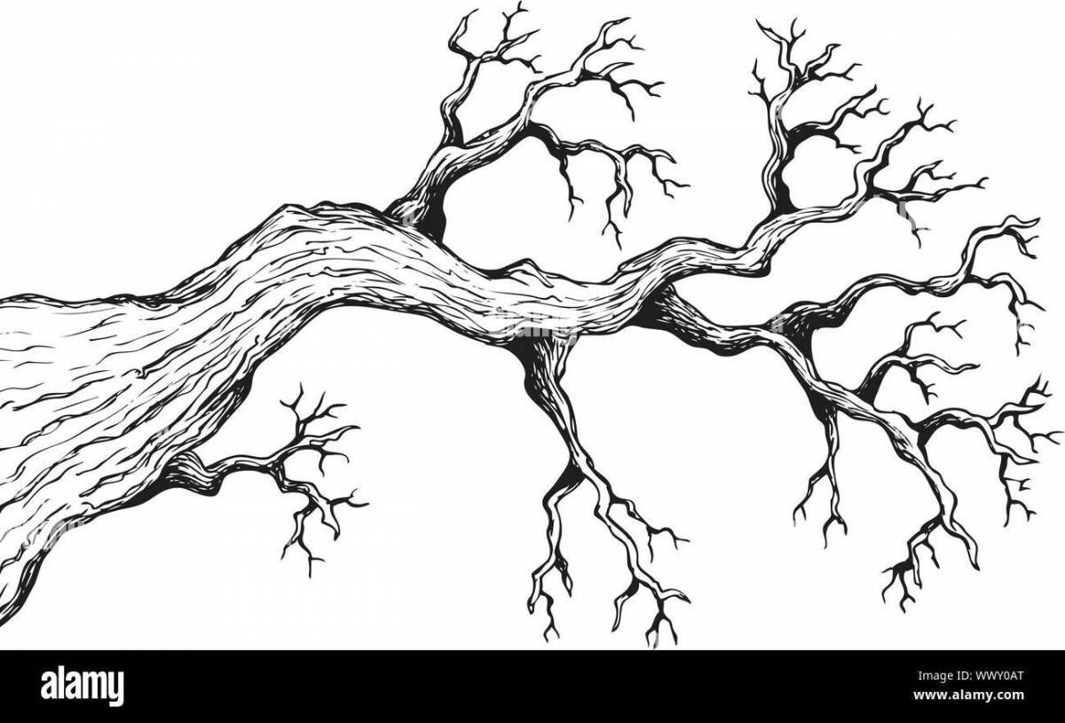 Coloring humorous branches
