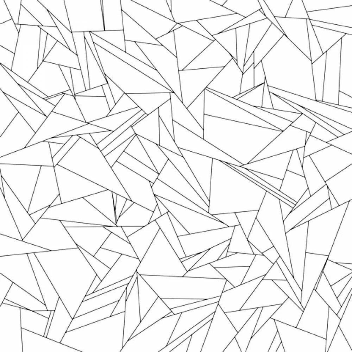 Artistic coloring templates