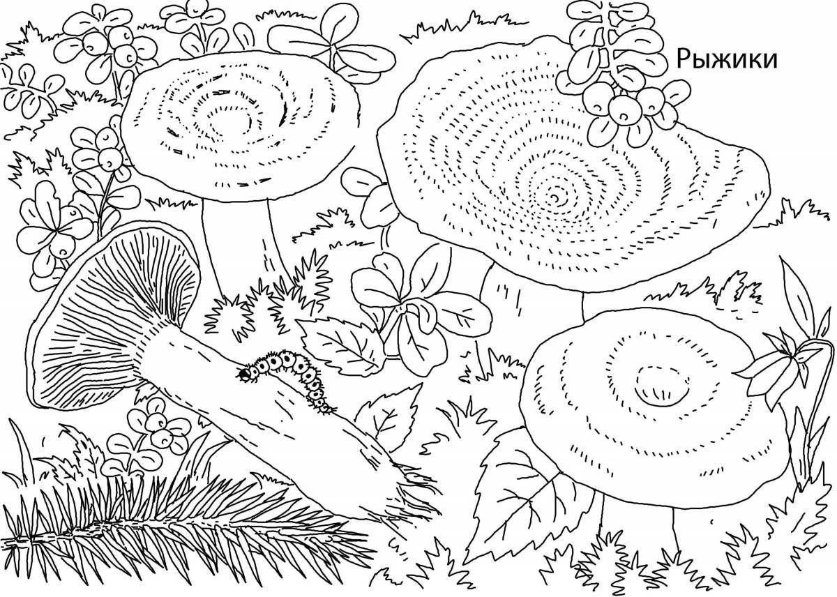 Joyful chest coloring page