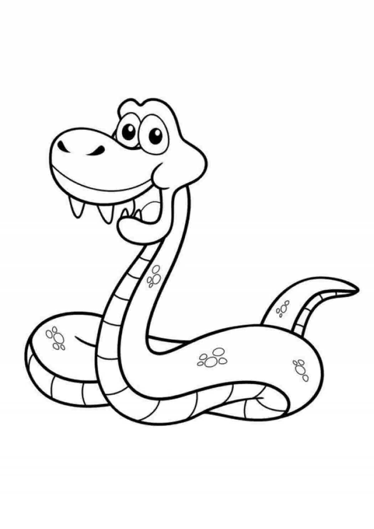 Kaa's fancy coloring