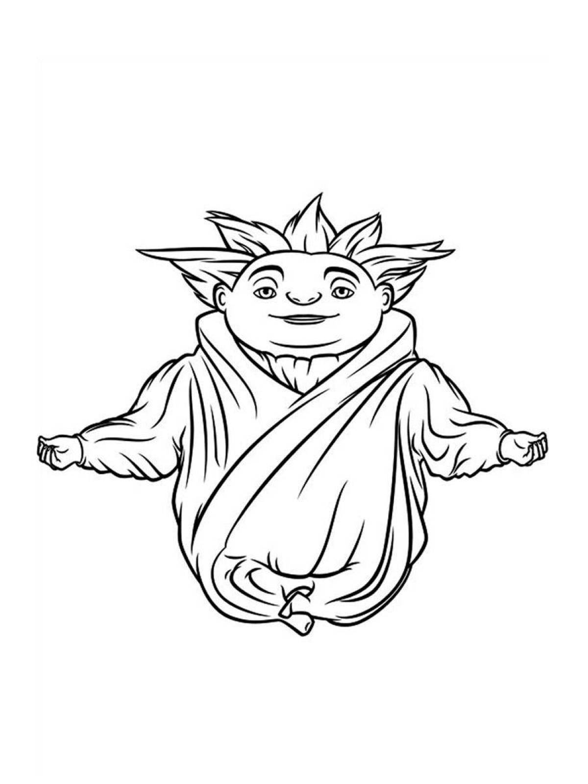 Unmentionable coloring page boogeyman